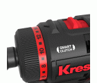 Taladro Atornillador sin percusión 1/4 Hex Brushless 12V 2bat 2Ah